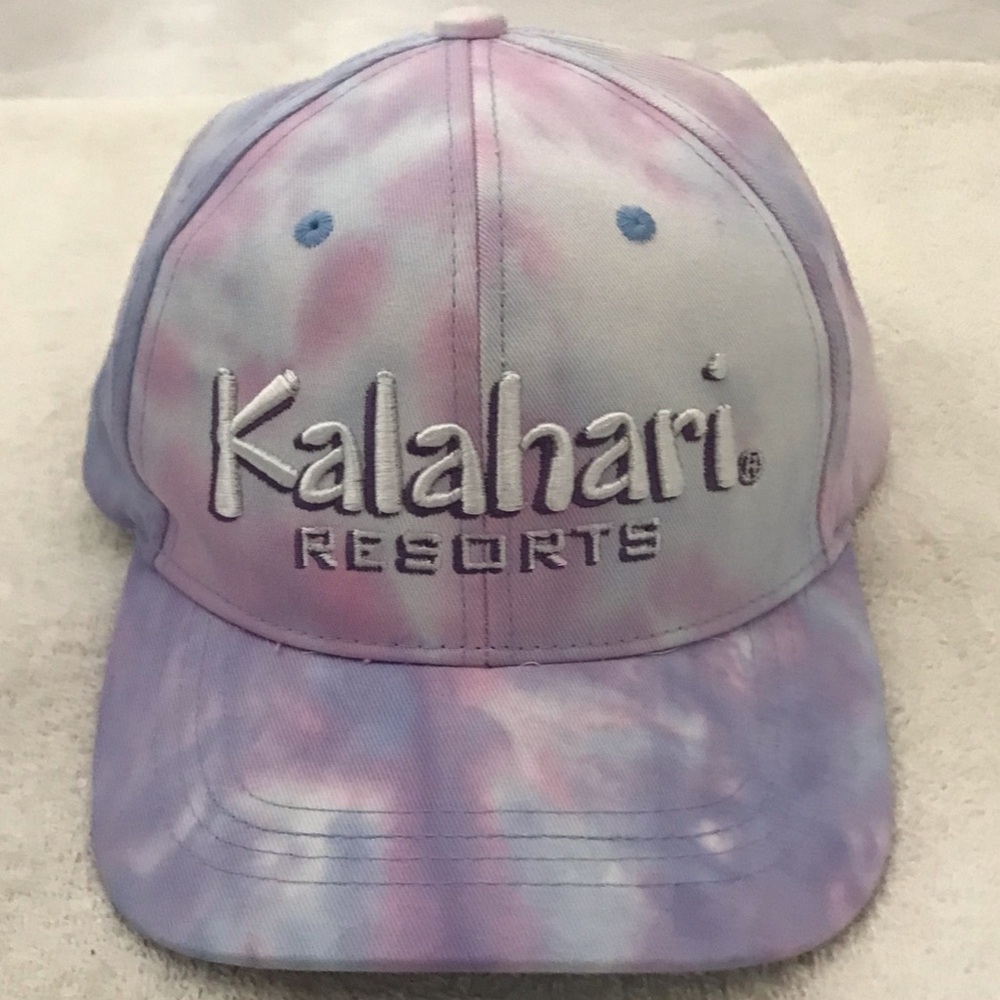 United Souvenir & Apparel Adjustable Tie Dyed Cap for Kalahari Resorts